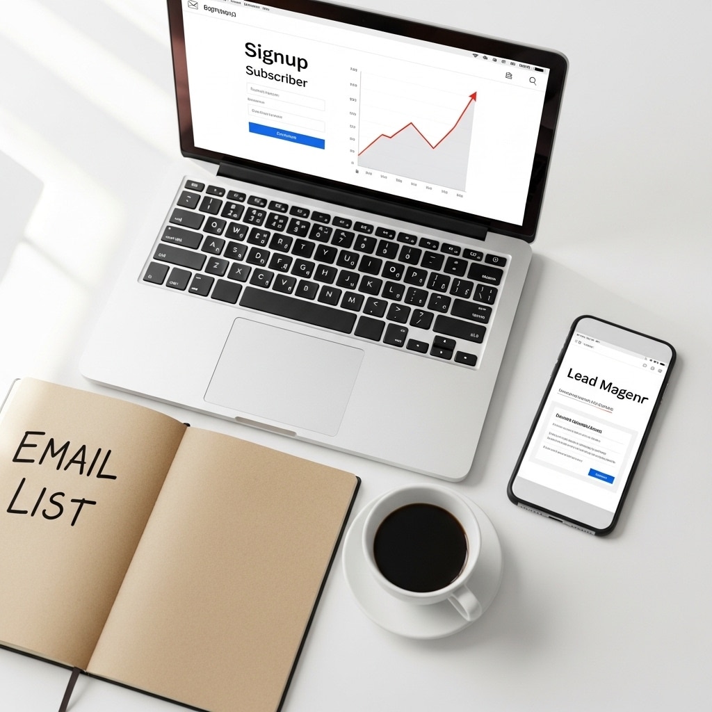 Build an email list South Africa — lead magnets and signup strategies for SA businesses